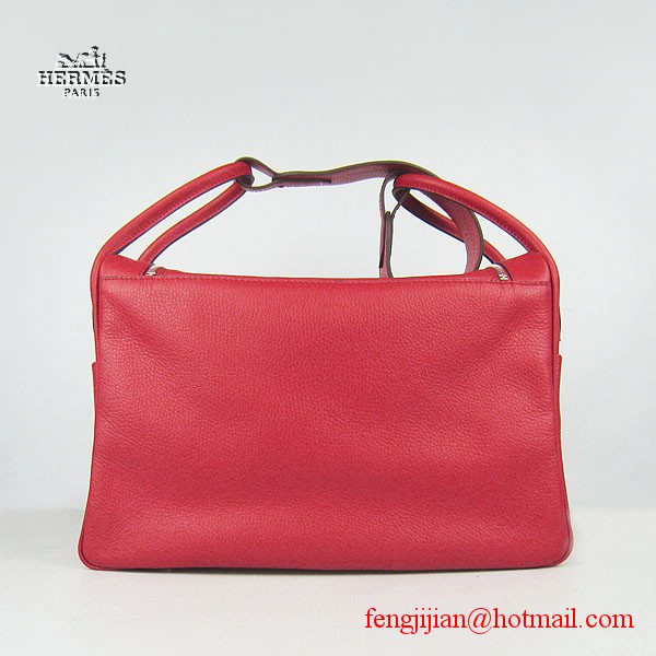 Hermes Women Shoulder Bag Red 6208